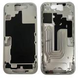 COVER CENTRALE A PER APPLE IPHONE 17 6.3 BIANCO MATERIALE ORIGINALE