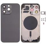 COVER POSTERIORE PER APPLE IPHONE 13 PRO 6.1 NERO OEM (SENZA NFC)