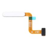TASTO HOME + IMPRONTE FLEX COMPLETO PER SAMSUNG GALAXY A22 4G A225F BIANCO