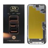 DISPLAY LCD + TOUCHSCREEN DISPLAY COMPLETO PER APPLE IPHONE 16 PLUS 6.7 HX CSOT OLED VERSIONE SOFT (FREQUENZA DI AGGIORNAMENTO: 120HZ) (TECNOLOGIA LTPO ORIGINALE)
