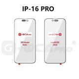 G+ PRO VETRO + OCA PER APPLE IPHONE 16 PRO 6.3 NERO