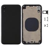 COVER POSTERIORE PER APPLE IPHONE XR 6.1 NERO MATERIALE ORIGINALE (SENZA NFC)