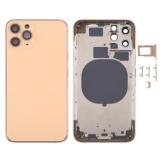 COVER POSTERIORE PER APPLE IPHONE 11 PRO 5.8 ORO MATERIALE ORIGINALE (SENZA NFC)