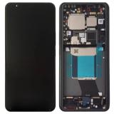TOUCHSCREEN + DISPLAY AMOLED DISPLAY COMPLETO + FRAME PER XIAOMI 14 ULTRA (24031PN0DC 24030PN60G) NERO ORIGINALE (SERVICE PACK)