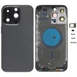 COVER POSTERIORE PER APPLE IPHONE 14 PRO MAX 6.7 NERO OEM (SENZA NFC)