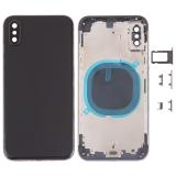 COVER POSTERIORE PER APPLE IPHONE XS 5.8 NERO OEM (SENZA NFC)
