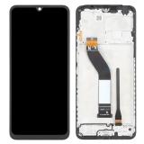 DISPLAY LCD + TOUCHSCREEN DISPLAY COMPLETO + FRAME PER XIAOMI REDMI 14C (2411DRN47C 2409BRN2CY) / POCO C75 (2410FPCC5G) NERO ORIGINALE (SERVICE PACK) (5600020C3NL00)