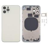 COVER POSTERIORE PER APPLE IPHONE 11 PRO 5.8 BIANCO MATERIALE ORIGINALE (SENZA NFC)
