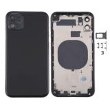 COVER POSTERIORE PER APPLE IPHONE 11 6.1 NERO MATERIALE ORIGINALE (SENZA NFC)