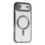 CUSTODIA CELLULARE DI ELETTROPLASTICA + PROTEZIONE LENTI + MAGNETICA PER APPLE IPHONE AIR NERO