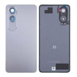 COVER POSTERIORE PER ONEPLUS NORD CE4 LITE 5G (CPH2619 CPH2621) ARGENTO / NERO ORIGINALE