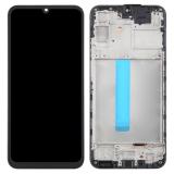 TOUCHSCREEN + DISPLAY AMOLED DISPLAY COMPLETO + FRAME PER SAMSUNG GALAXY A25 5G A256B A256E NERO OEM