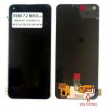 DISPLAY AMOLED + TOUCHSCREEN DISPLAY COMPLETO SENZA FRAME (05 VERSION) PER OPPO RENO7 Z 5G / RENO8 LITE CPH2343 / RENO6 Z CPH2237 / RENO6 LITE CPH2365 / REALME 8 RMX3085 / A74 4G CHP2219 / A96 5G PFUM10 NERO ORIGINALE