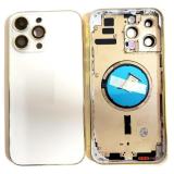 COVER POSTERIORE PER APPLE IPHONE 14 PRO MAX 6.7 BIANCO OEM (SENZA NFC)