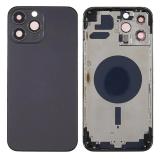 COVER POSTERIORE PER APPLE IPHONE 13 PRO MAX 6.7 NERO MATERIALE ORIGINALE (SENZA NFC)