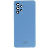COVER POSTERIORE PER SAMSUNG GALAXY A52 A525F / A52 5G A526B / A52S 5G A528B BLU
