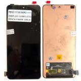 DISPLAY AMOLED + TOUCHSCREEN DISPLAY COMPLETO SENZA FRAME PER OPPO RENO11 F 5G (CPH2603) / ONEPLUS NORD CE4 NERO ORIGINALE