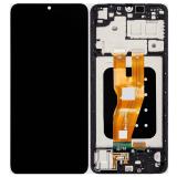 DISPLAY LCD + TOUCHSCREEN DISPLAY COMPLETO + FRAME PER SAMSUNG GALAXY A05 A055F A055M NERO ORIGINALE (SERVICE PACK)