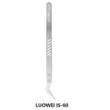 LUOWEI IS-60 PINZETTE A PUNTA CURVA IN CERAMICA ISOLANTE DURA