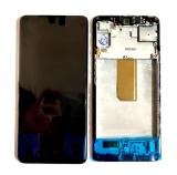 TOUCHSCREEN + DISPLAY LCD DISPLAY COMPLETO + FRAME PER SAMSUNG GALAXY M54 M546B NERO SCHERMO SERVICE PACK + FRAME (NON ORIGINALE)