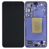 TOUCHSCREEN + DISPLAY AMOLED DISPLAY COMPLETO + FRAME PER SAMSUNG GALAXY S24 PLUS / S24+ 5G S926B VIOLA SCHERMO SERVICE PACK + FRAME (NON ORIGINALE)