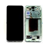 TOUCHSCREEN + DISPLAY AMOLED DISPLAY COMPLETO + FRAME PER SAMSUNG GALAXY S25 5G S931B VERDE MENTA SCHERMO SERVICE PACK + FRAME (NON ORIGINALE)