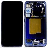 TOUCHSCREEN + DISPLAY AMOLED DISPLAY COMPLETO + FRAME PER SAMSUNG GALAXY S25 5G S931B BLU MARINO SCHERMO SERVICE PACK + FRAME (NON ORIGINALE)