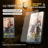 QI-VERSE PELLICOLA DI VETRO TEMPERATO ALTO ALLUMINIO PER APPLE IPHONE X / IPHONE XS / IPHONE 11 PRO