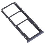 DUAL SIM TRAY PER OPPO A15 NERO