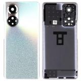 COVER POSTERIORE PER HUAWEI HONOR 50 (NTH-AN00 NTH-NX9) ARGENTO ORIGINALE