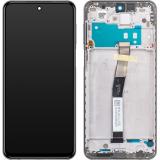 DISPLAY LCD + TOUCHSCREEN DISPLAY COMPLETO + FRAME PER XIAOMI REDMI NOTE 9S (M2003J6A1G) BIANCO